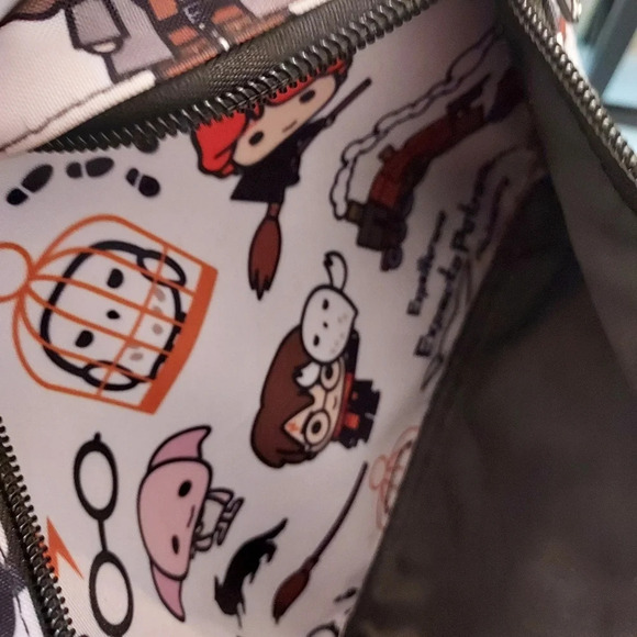 Harry Potter Laptop Backpack Chibi Characters Art Sublimated Bag - Picture 13 of 13